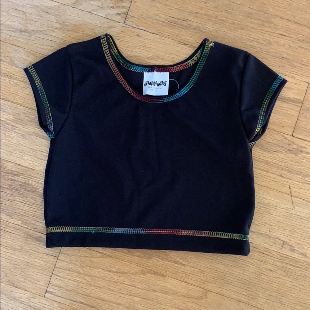Black Crop Top